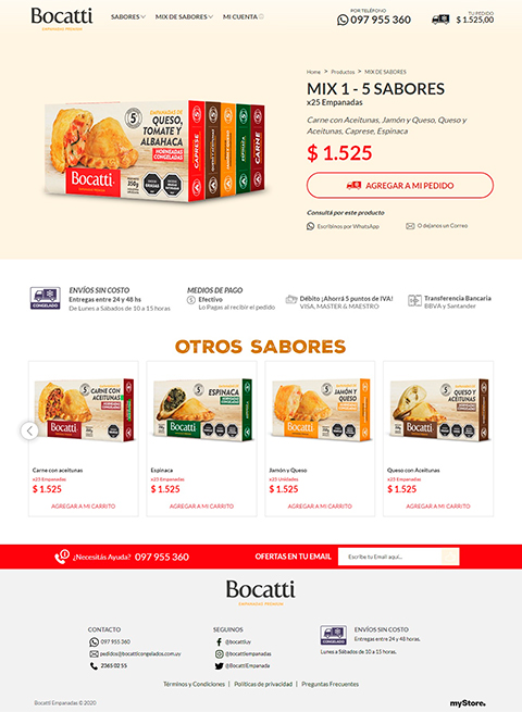 Bocatti Congelados
